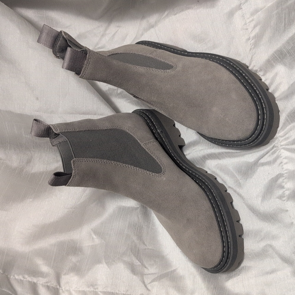 Grey dolce vita boots